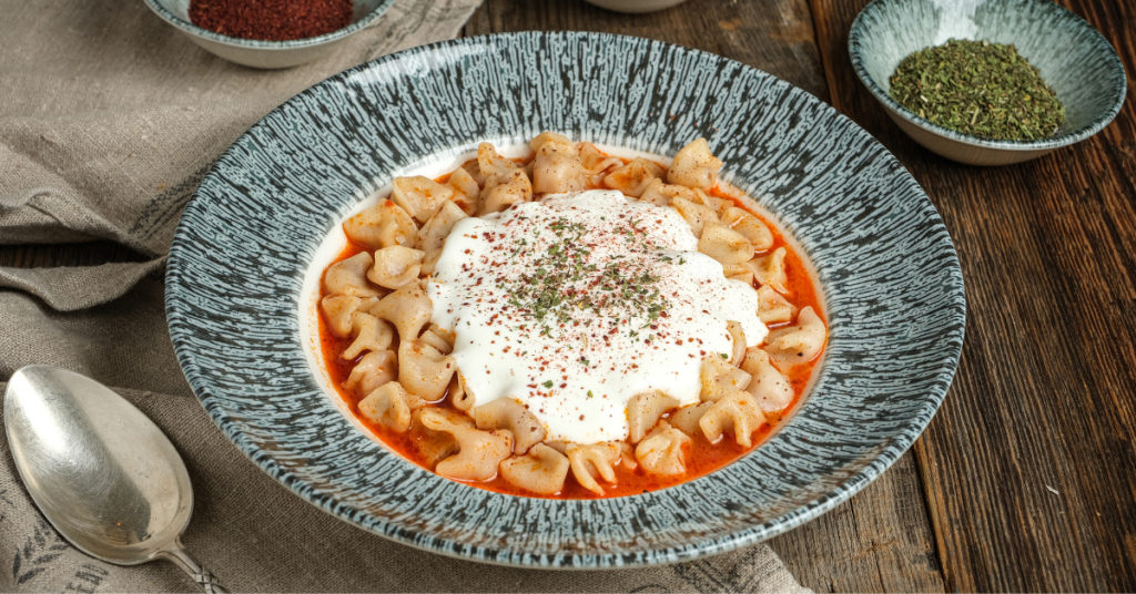 Ankara'da el yapımı mantı